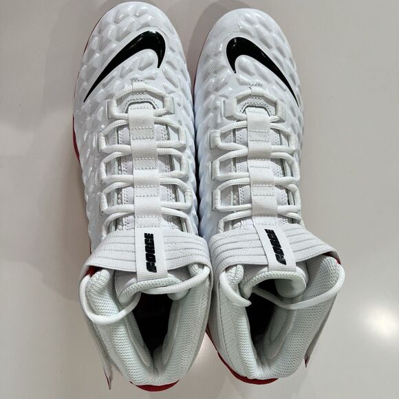 Nike Force Savage Pro 2 PE Ohio State Football Cleats Red Men Sz 12.5 BV3969-104 main image 6